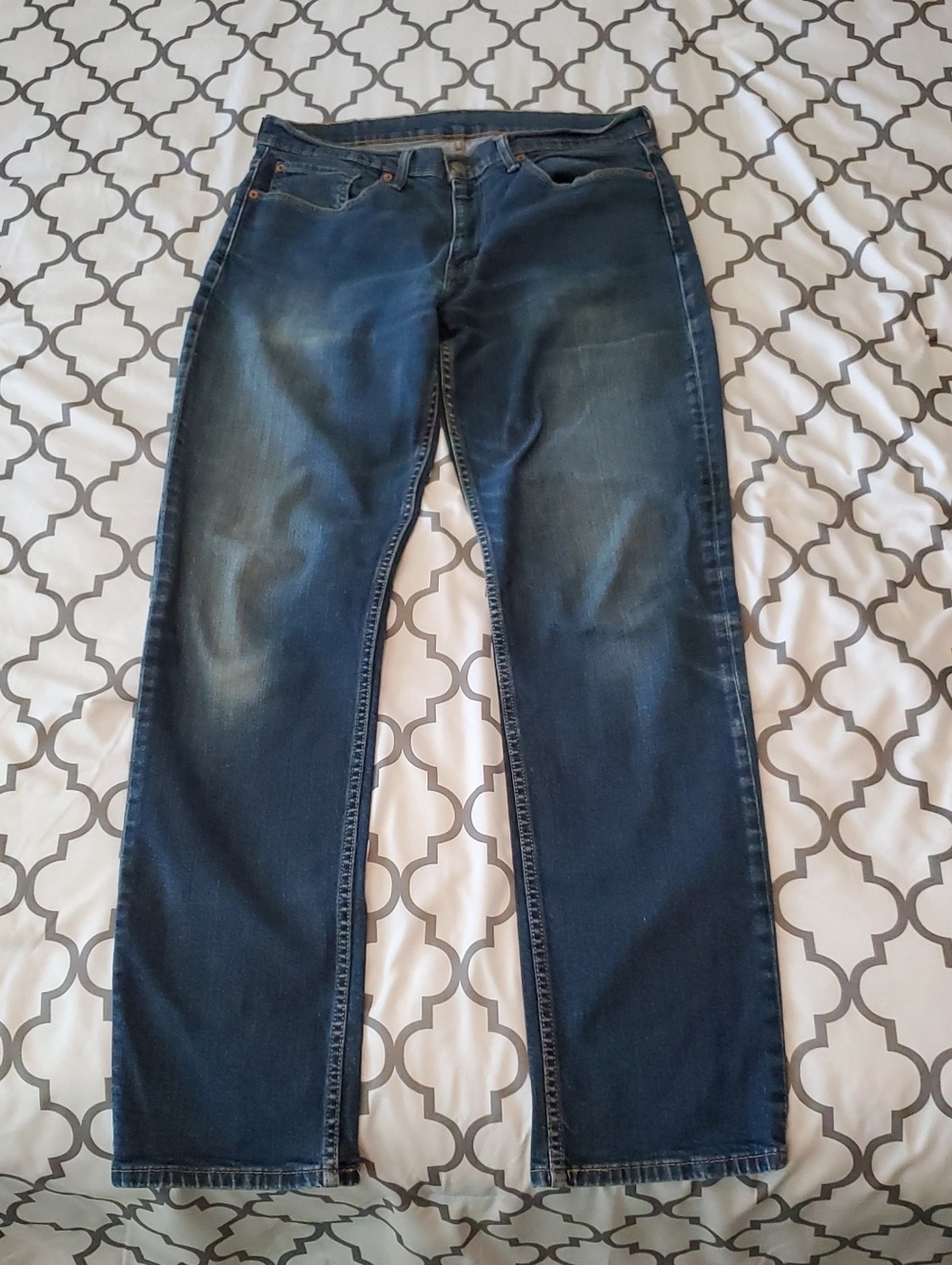 Levi's 514 Men's Indigo Straight Jeans  - W34 L34